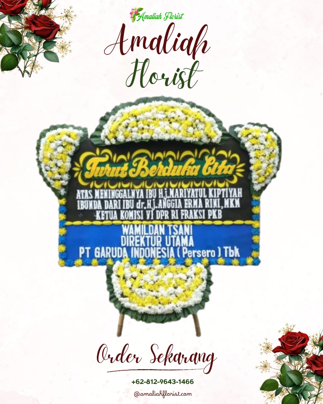 Papan Bunga Duka Banyuwangi